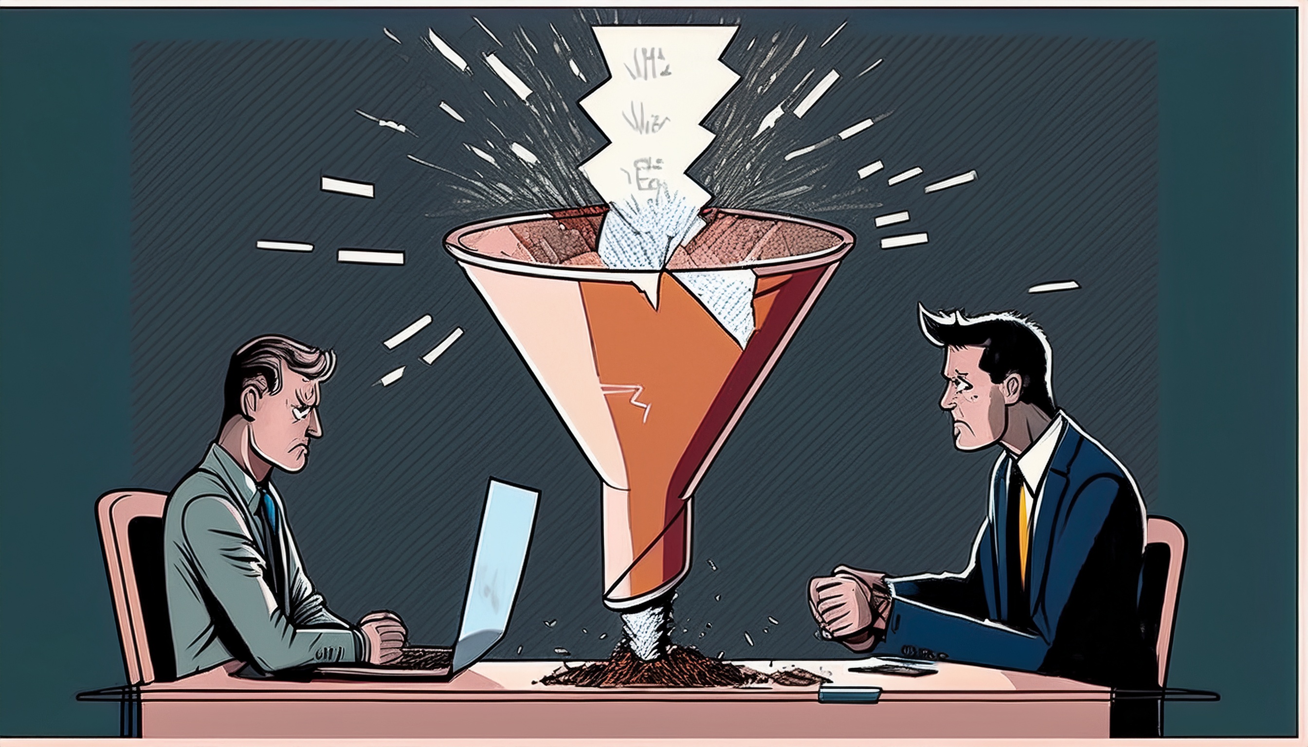 No Strategic Copy System illustration